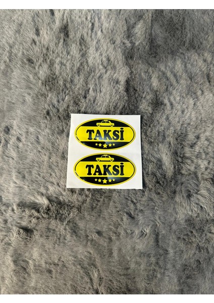 Taksi Damla Sticker Etiket 2'li Taksi Arabası Taksiler Için 6.5cm fiyatları