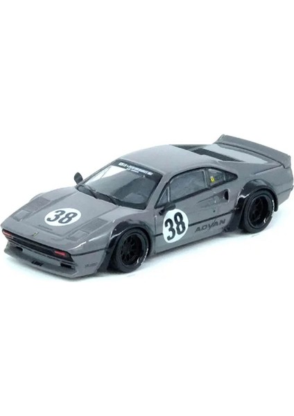 1:64 Diecast Ferrari Lbwk 308 Gtb Grey IN64 Grey Inno Model Araba