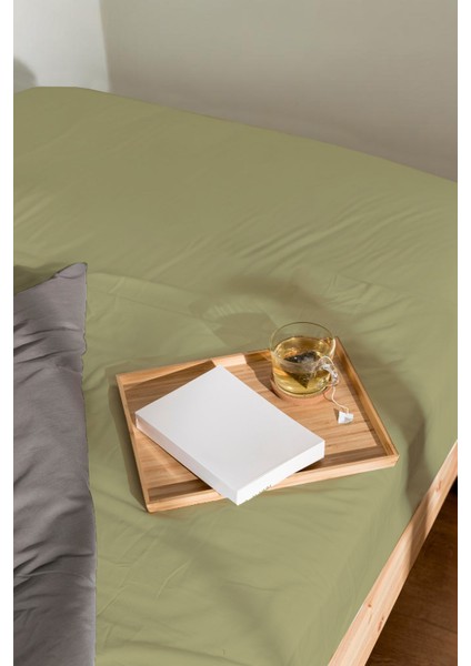 | Purecomfort | Doğal Pamuk Çift Kişilik Lastikli Çarşaf Seti | 160X200 35 cm Yükseklik | Adaçayı fiyatları