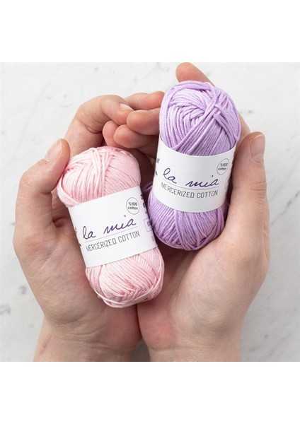 Mini Mercerized Cotton 20LI Paket Renkli El Örgü İpi- 33825