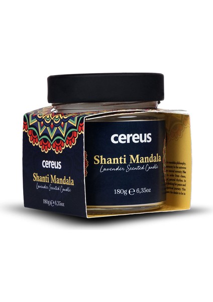 Shanti Mandala Lavanta Kokulu Doğal Soya Mum (180 Gr) fiyatları