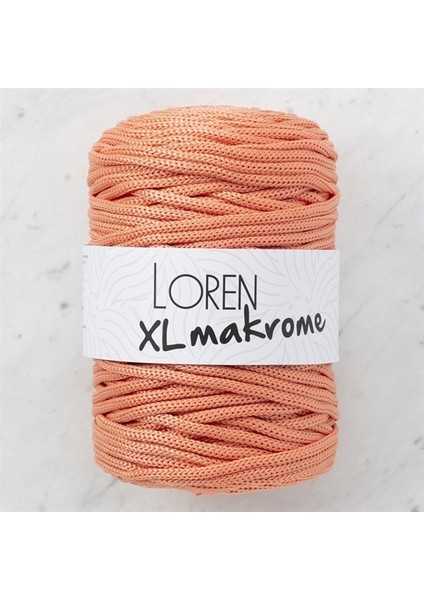 Xl Makrome Turuncu El Örgü İpi- R046 - 33710