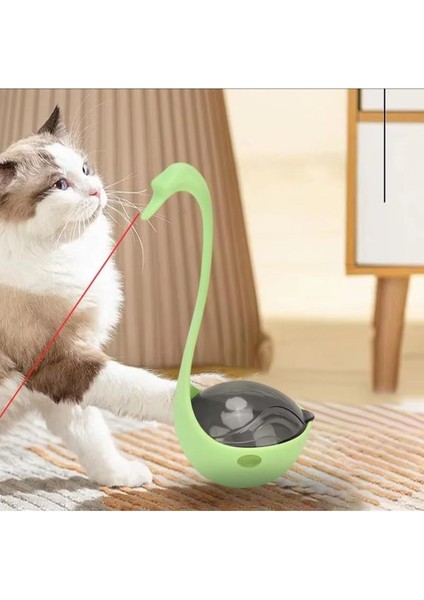 Kuğu Şeklinde Lazerli Kedi Oyuncağı fırsatları