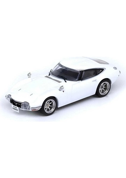 1:64 Diecast Toyota 2000GT MF10 White Inno Model Araba