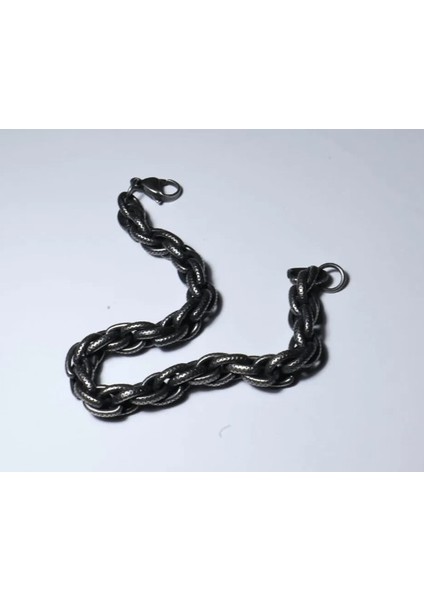 Veltran Yılan Derisi Örme Bileklik