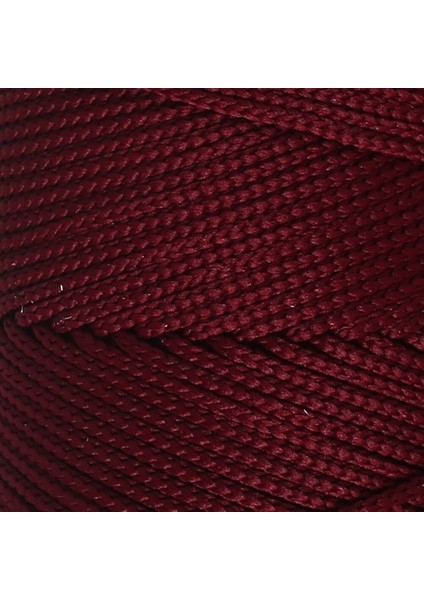 Polyester Soft Macrame Bordo El Örgü Ipi - LM039 - 34444