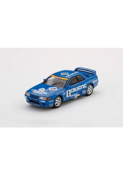 1:64 Diecast Nissan Skyline Gt-R Calsonic Racing Team Jtc 1991 2nd Place Inno Model Araba