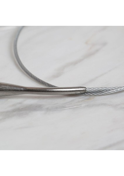 7 mm Çelik Misinalı Şiş 60 cm