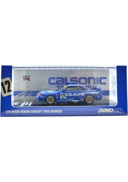 1:64 Diecast Nissan Skyline Gt-R Racing Team Inno Model Araba