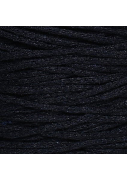 Loren Cotton Macrame Lacivert - R005 - 34361