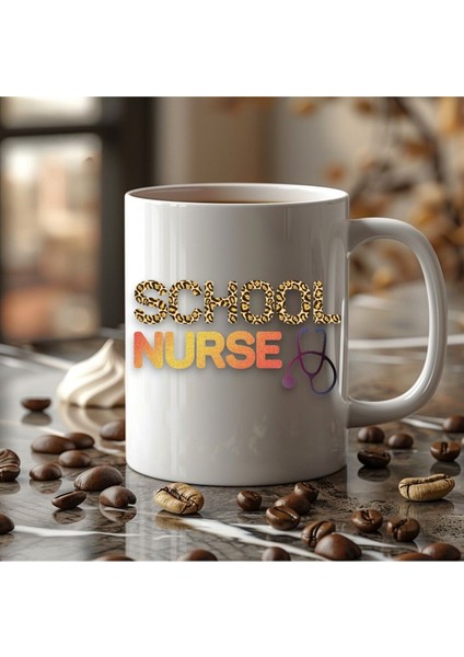 Hemşire Temalı Özel Tasarım Seramik Kupa Mug - Hediyelik Kupa Bardak - Nurse fiyatları