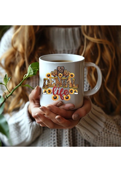 Dişçi Temalı Özel Tasarım Seramik Kupa Mug - Hediyelik Kupa Bardak - Dental indirimleri