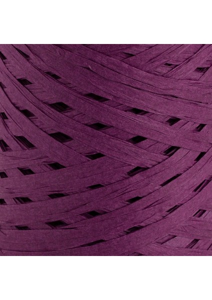 Natural Raffia 90 gr Mor Kağıt Ip - 41