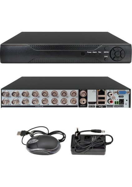 PC-616 Ahd Dvr Kayıt Cihazı 16 Kanal 2mp Xmeye Hibrit Company