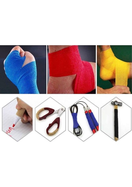 Koban Bandajı - Kendinden Yapışkanlı Bandaj - Coban Bandajı - Elastik Sargı Bandajı - Koban Bandajı 7.5cmx4.5 M.