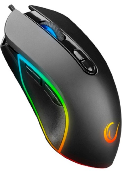 Alpor Rgb Mouse Drag Click 7200 Dpi Gaming Mouse Oyuncu Mouse Makrolu Örgü Kablo