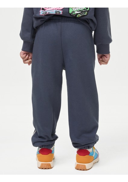 Pamuklu Desenli Jogger Pantolon (2-8 Yaş)
