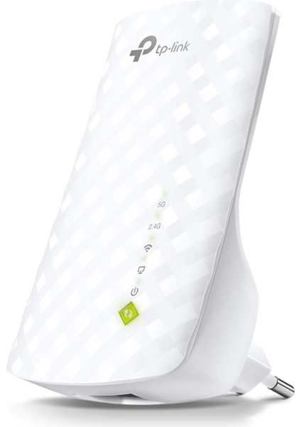 RE200 AC750 Mbps, 1 Ethernet Bağlantı Noktalı Wi-Fi Güçlendirici/hotspot, Access Point Modu, Tüm Wi-Fi Yönlendiriciler ile Çalışır, Wi-Fi 5 Menzil Genişletici