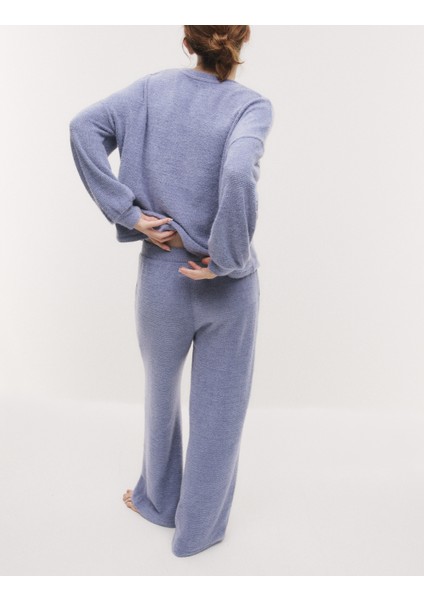 Regular Fit Cep Detaylı Pijama Alt