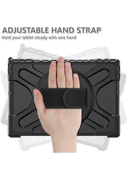 Microsoft Surface Pro 4/5/6/7 Siyah Için Tpu + Pc Kılıfı (Yurt Dışından) modelleri