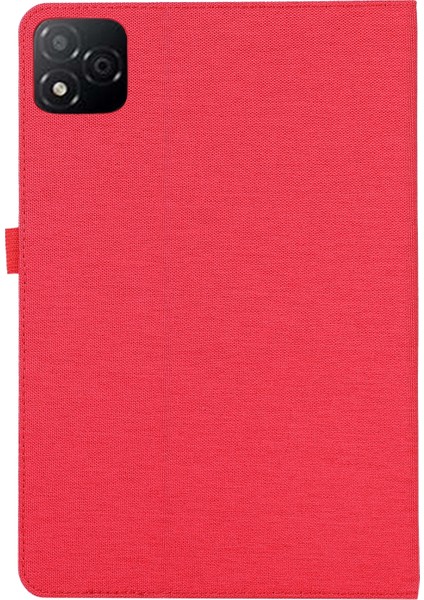 Infinix Xpad Kırmızı Için Kumaş Dokulu Pu Tablet Kılıfı (Yurt Dışından) fırsatları