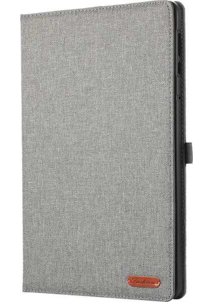 Infinix Xpad Gri Için Kumaş Dokulu Pu Tablet Kılıfı (Yurt Dışından) fiyatları