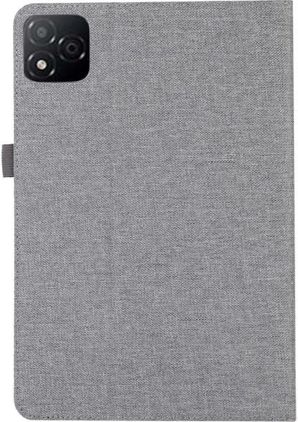 Infinix Xpad Gri Için Kumaş Dokulu Pu Tablet Kılıfı (Yurt Dışından) fırsatları