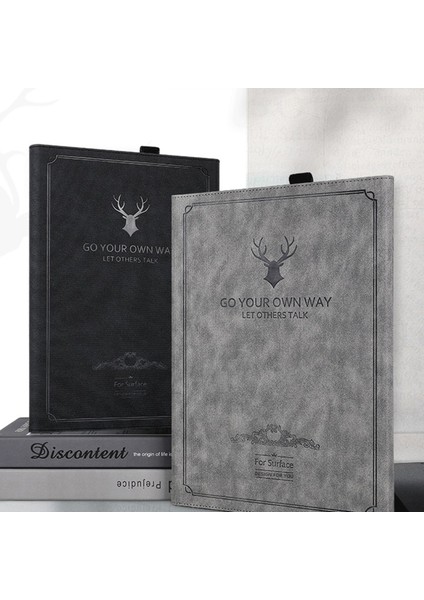 Microsoft Surface Pro 8 Siyah Için Geyik Kafası Kılıfı (Yurt Dışından) fiyatları