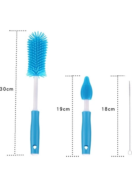 Biberon Fırçası, Emzik Sınıfı Silikon Emzik Fırçası, Pipet Fırçası Temizleme, Biberon Durulama Seti (Yurt Dışından) fiyatları