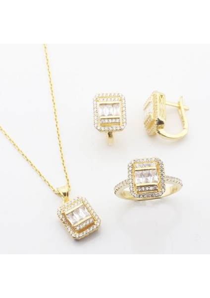 Baget Kesim Gold Kaplama Gümüş Takım fiyatları