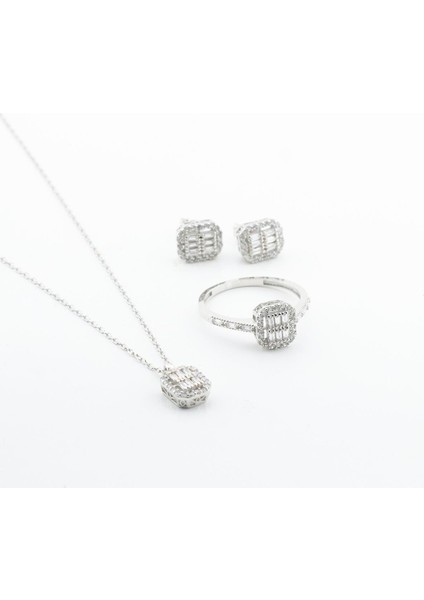 Mini Baget Kesim Gümüş Set fiyatları