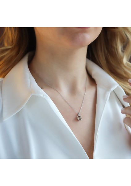 Lotus Çiçeği Zultanit Taşlı Gümüş Set fiyatları