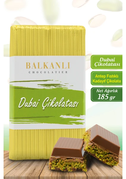 Paşa Kuruyemiş Dubai Çikolatası 185 gr