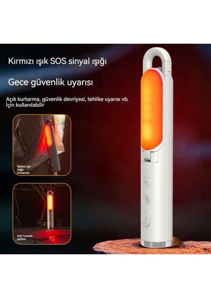 Kamp Acil Kamp Işığı Çok Fonksiyonlu Aydınlatma El Feneri Atmosfer Işığı Katlanır Açık Kamp Işığı (Yurt Dışından)