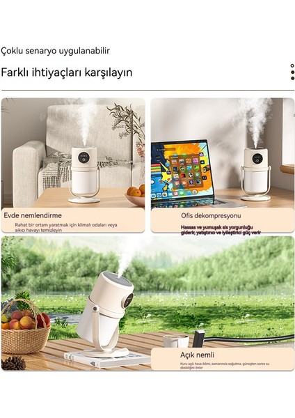 Nemlendirici Akıllı Ev Büyük Kapasiteli Nemlendirici USB Sessiz Gece Işığı Küçük Hava Temizleme Nemlendirici (Yurt Dışından) indirimleri