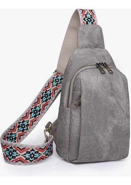 Göğüs Çantası Vintage Açık Seyahat Çantası Geniş Omuz Askısı Crossbody Çantası Bayanlar Göğüs (Yurt Dışından) fiyatları