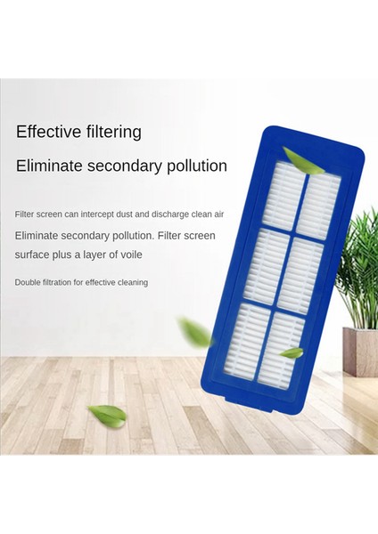 Dreame X50 Ultra Aksesuarları Için Ana Yan Fırça Hepa Filtresi (Yurt Dışından)