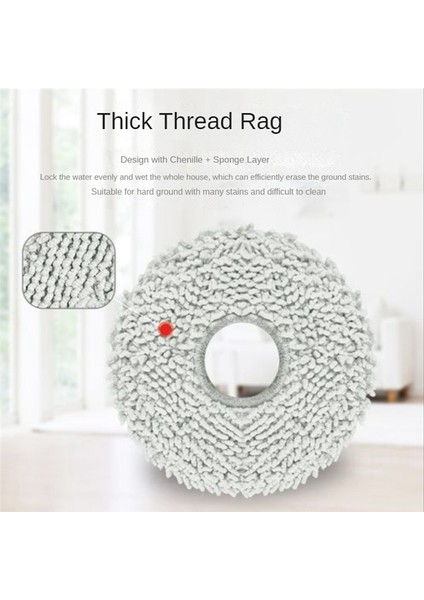 Xiaomi Mijia Vakumlu Paspas 3s Ana Yan Fırça Hepa Filtre Paspas Bezleri Için (Yurt Dışından)