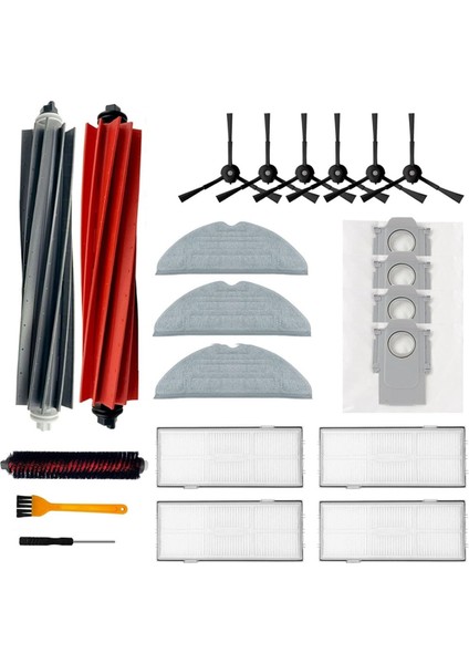 Ana Yan Fırça Hepa Filtre Paspas Bezi Xiaomi Robot Süpürge S10 Için Uygun (Yurt Dışından) modelleri