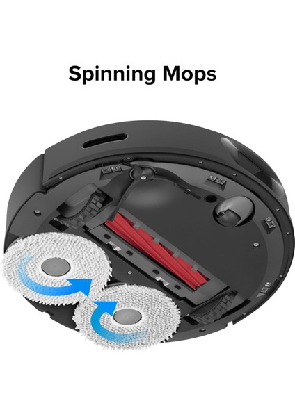 Ecovacs Robot Süpürge Fırçası Toz Torbası Filtre Paspas Bezi (Yurt Dışından)