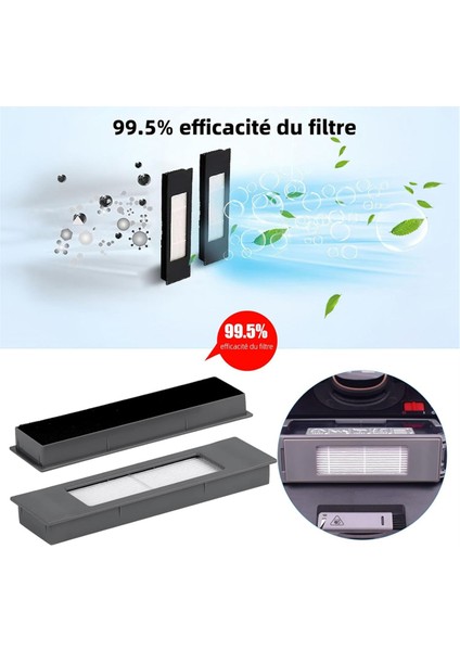 Dreame X30 Pro Plus Için 4 Adet Toz Torbası (Yurt Dışından)