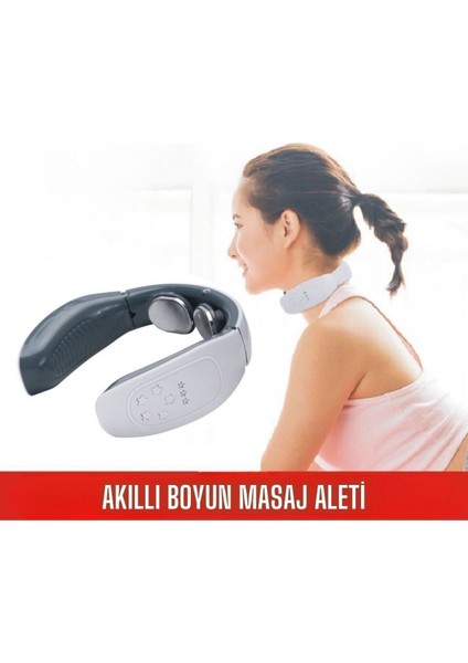 Akıllı Boyun Masaj Aleti Sıcak Kompresli Masaj Cihazı TP-1018 indirimleri