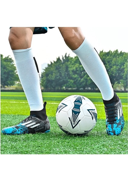 Boxinyuan Futbol Ayakkabıları Erkek Kramponları Spor Ayakkabıları Yüksek Bilek Ag/tf Kramponlar Erkek Çocuk Outdoor Spor Ayakkabıları (Yurt Dışından) fiyatları