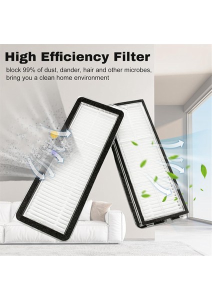 Sencor Srv 9200BK Silindir Yan Fırça Hepa Filtresi Için (Yurt Dışından)