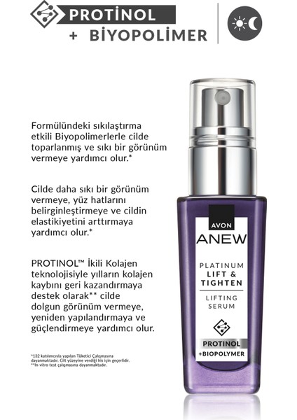 Anew Platinum Lifting Etkili Serum ve Masaj Rulosu Paketi fırsatları