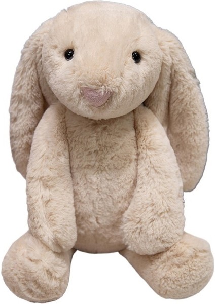 Sevimli Krem Uzun Kulaklar Tavşan Bonnie Tavşan Konfor Bebek Çocuk Peluş Oyuncak Kız Hediye (Yurt Dışından)