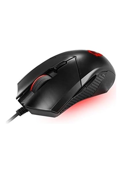 Gg Clutch GM08 Gamıng Mouse 4.200 Dpı Pıxart PAW3519 Optık Sensor Red LED 1.8m Kablo Ayarlanabılır Agırlık Altın Kaplama USB Baglantı Oyuncu Faresı