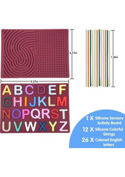Yeni Silikon Dekompresyon Tahtası Eğitici Çocuk Oyuncakları Dekompresyon Eseri (Yurt Dışından) modelleri