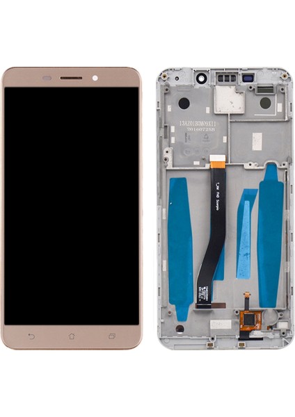 Asus Zenfone 3 Lazer ZC551KL Z01BD Sayısallaştırıcı Için Oem LCD Ekran Çerçeveli Tam Yerleştirme (Altın) (Yurt Dışından) fırsatları