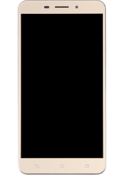 Asus Zenfone 3 Lazer ZC551KL Z01BDC Sayısallaştırıcı Için Oem LCD Ekran Çerçeveli Tam Yerleştirme (Altın) (Yurt Dışından)